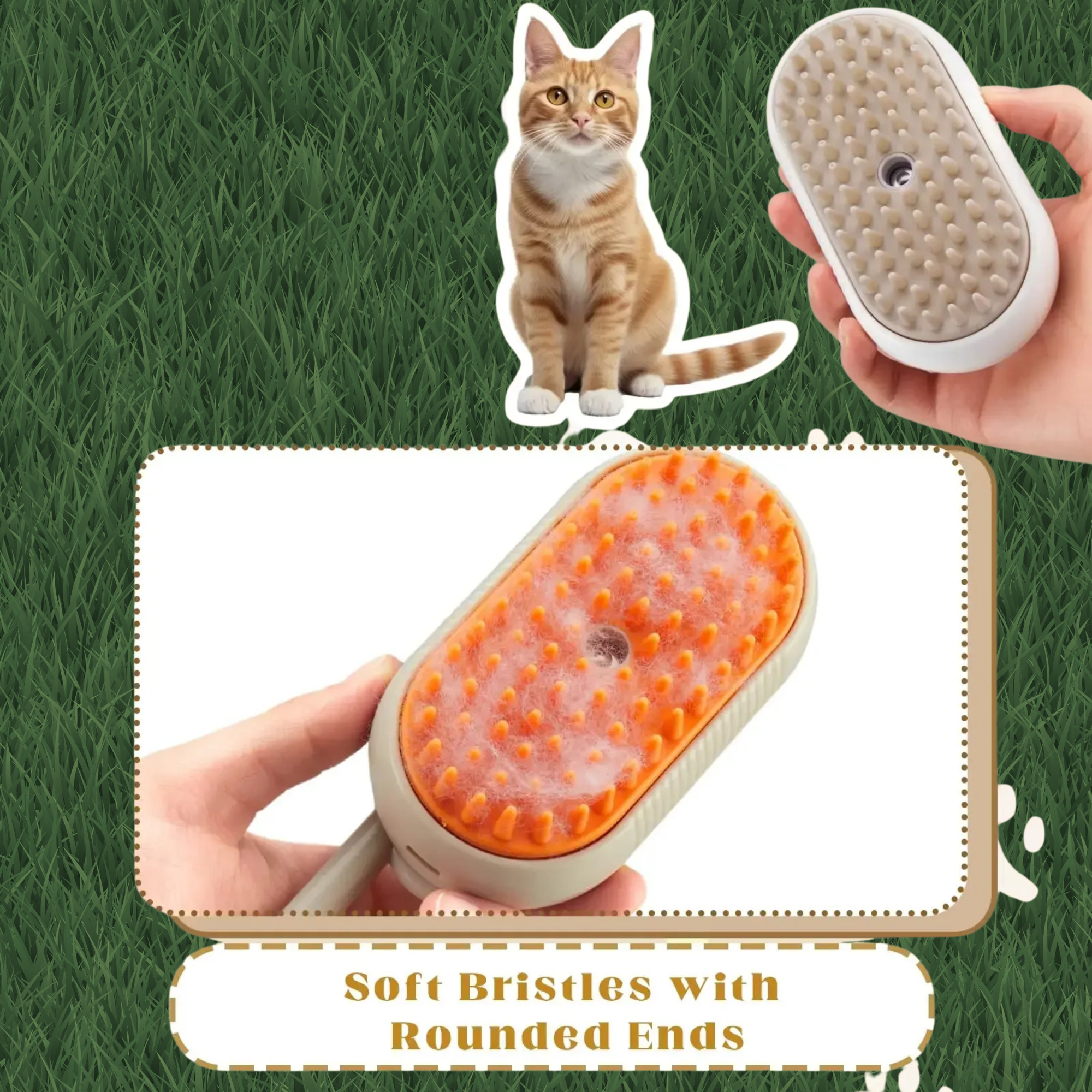 Spray Hair Brush