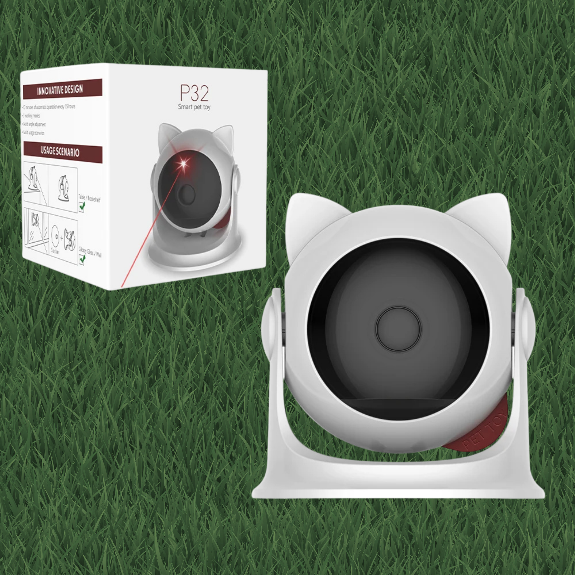 Automatic laser toy for cat