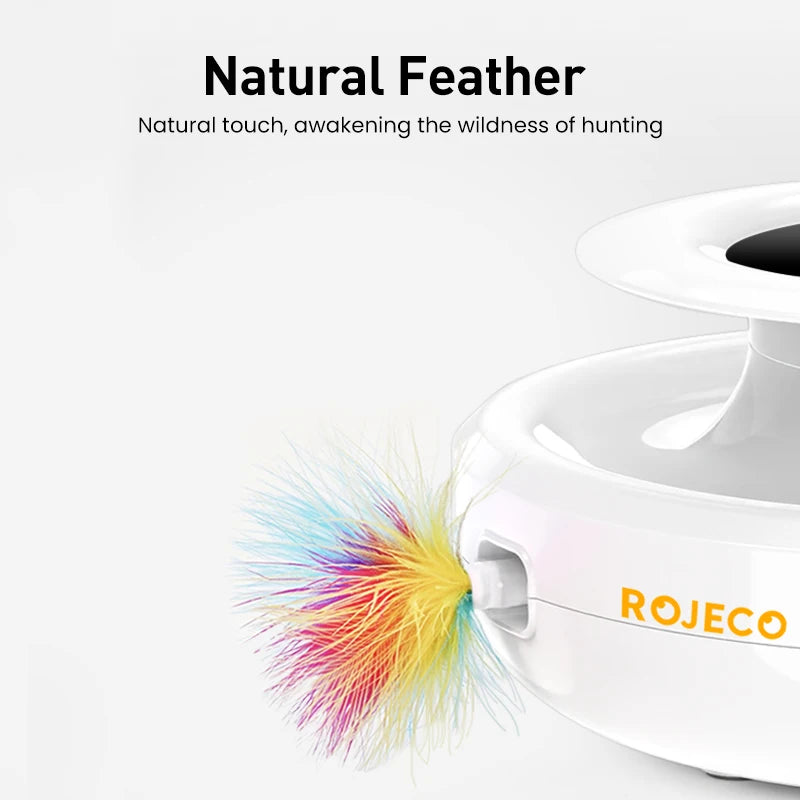 ROJECO 2 in 1 Cat Toy Automatic