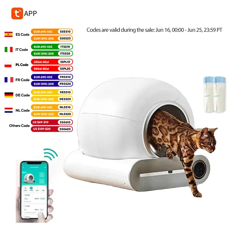 Self Cleaning Litterbox
