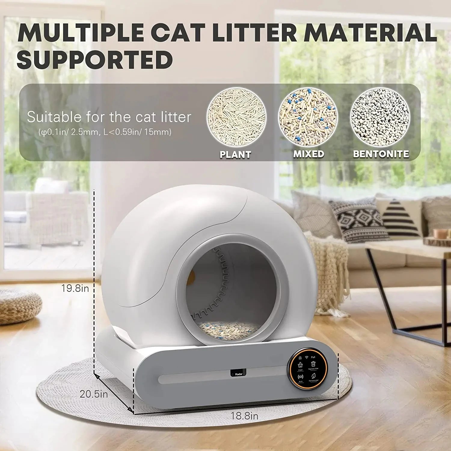 Self Cleaning Litterbox